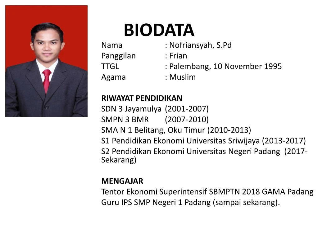 biodata