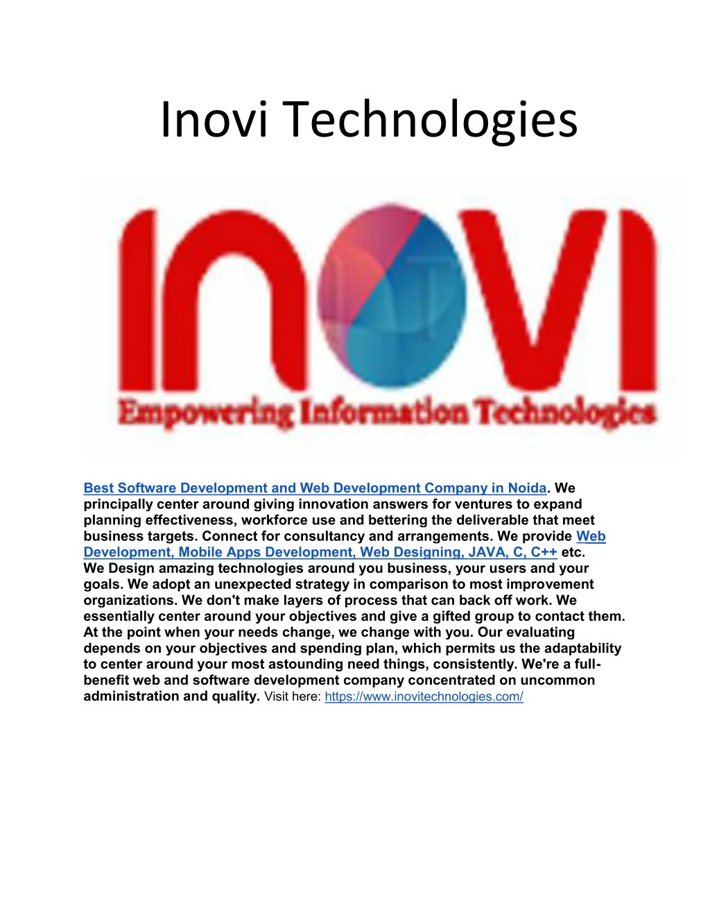 inovi technologies