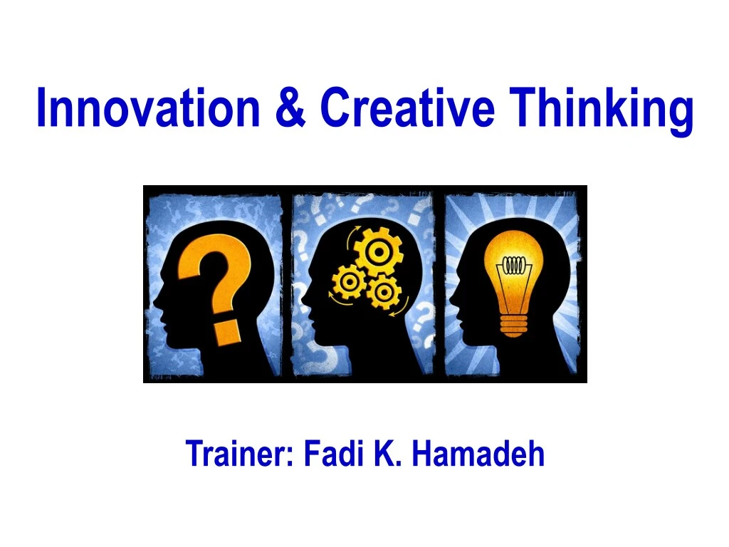innovation creative thinking