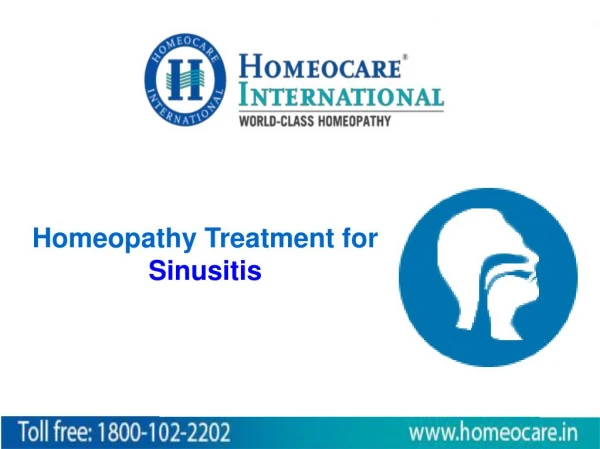 Homeopathy Treatment for Sinusitis