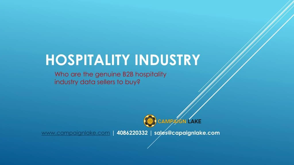 hospitality industry