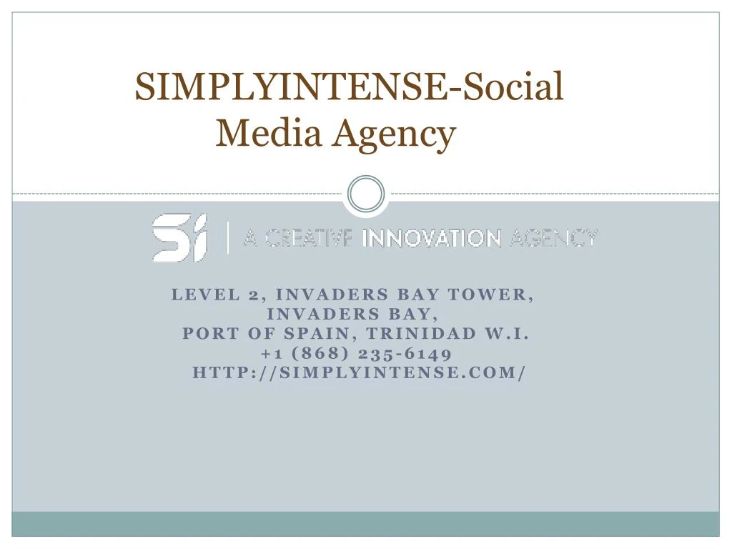 simplyintense social media agency