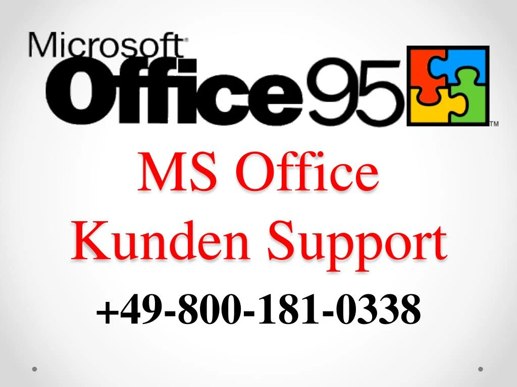 ms office kunden support