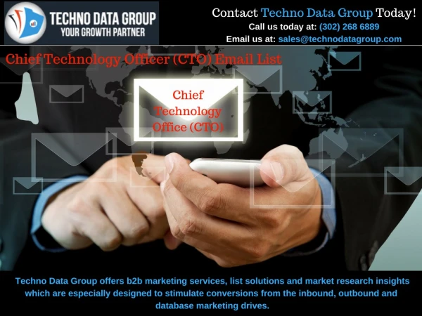 CTO Email Lists | CTO Mailing Lists | CTO Email Database