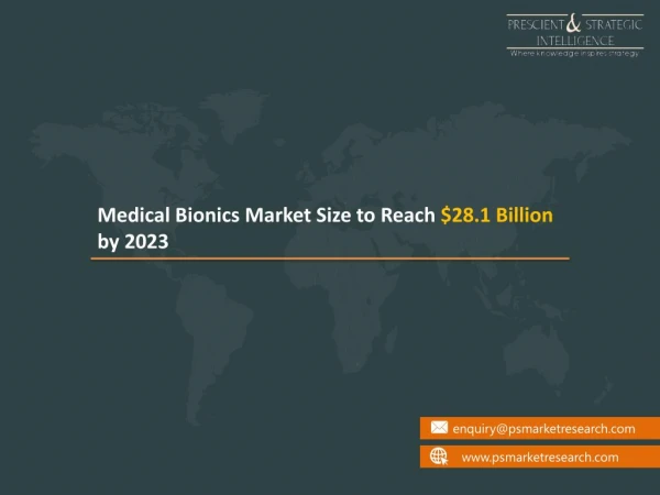 Medical Bionics Market And its Growth prospect in the Near Future
