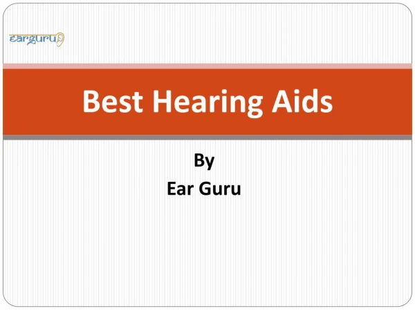 Best Hearing Aids