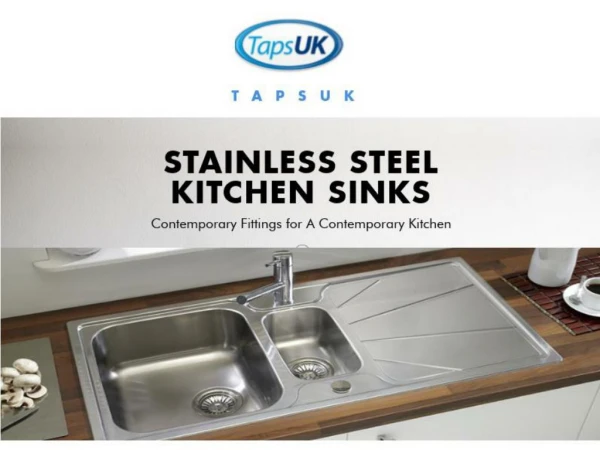 Best Contemporary Fittings for a Contemporary Kitchen at TapsUK