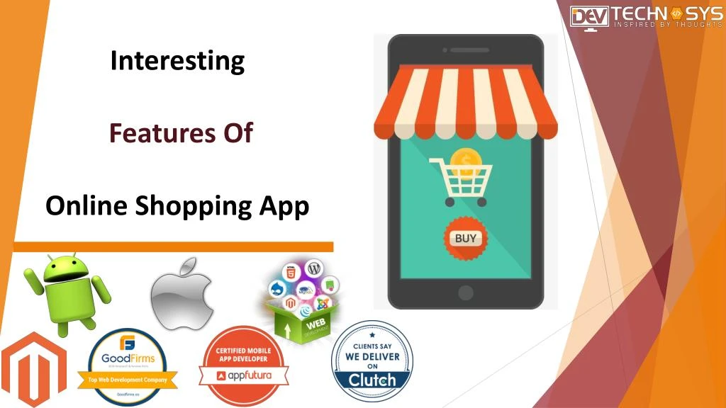 interesting features of online shopping app