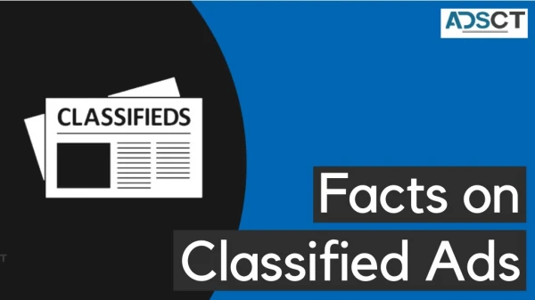 Facts of Classified Ads