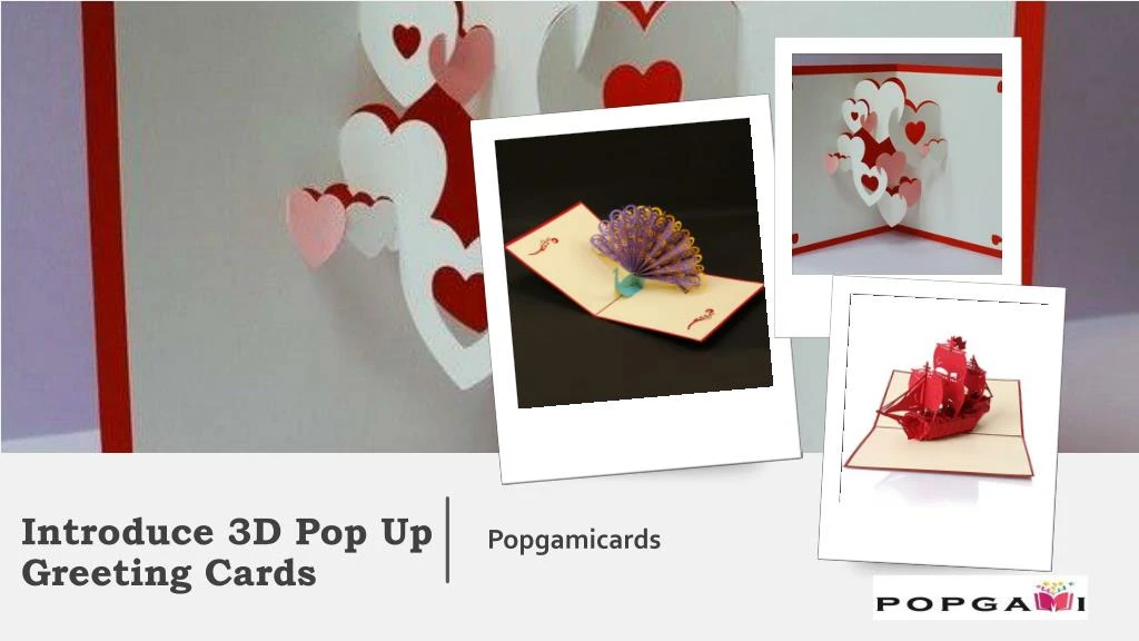 introduce 3d pop up greeting cards