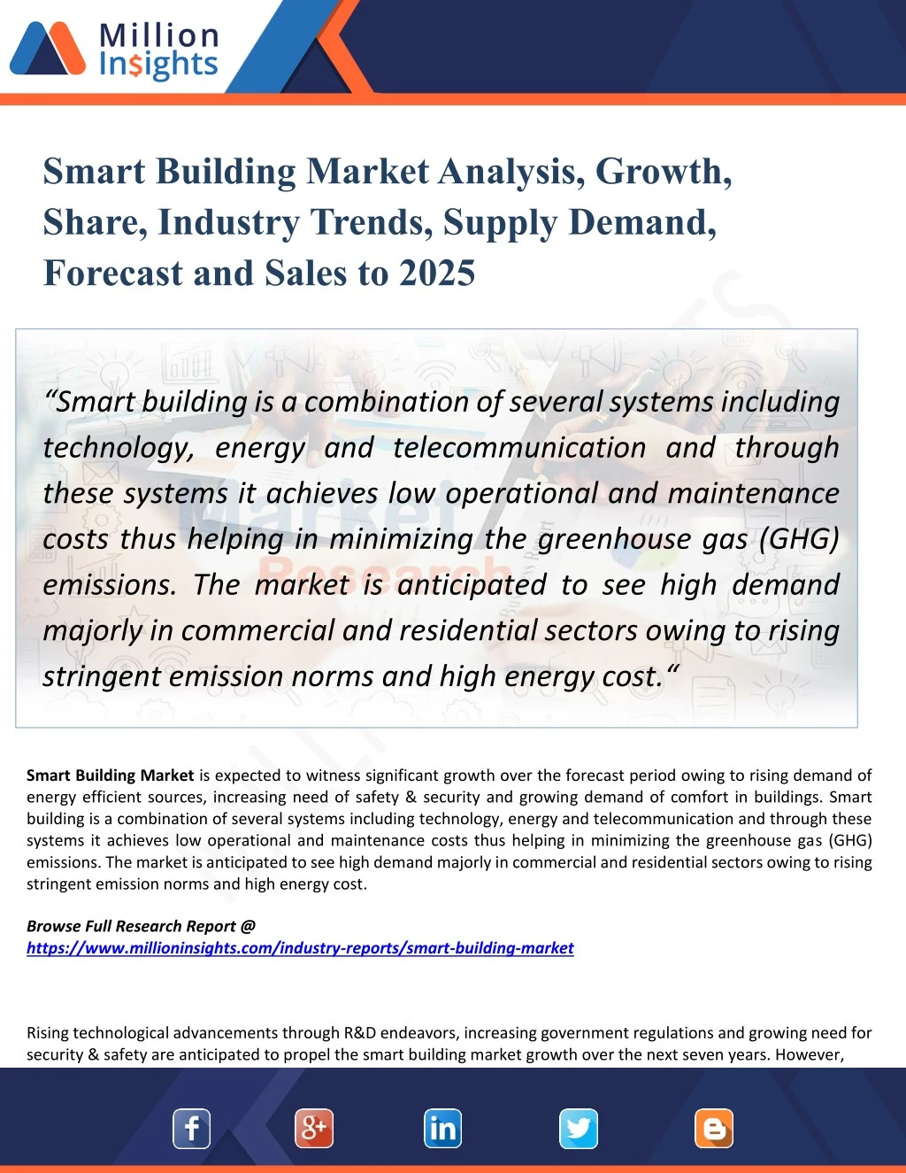 smart building market analysis growth share