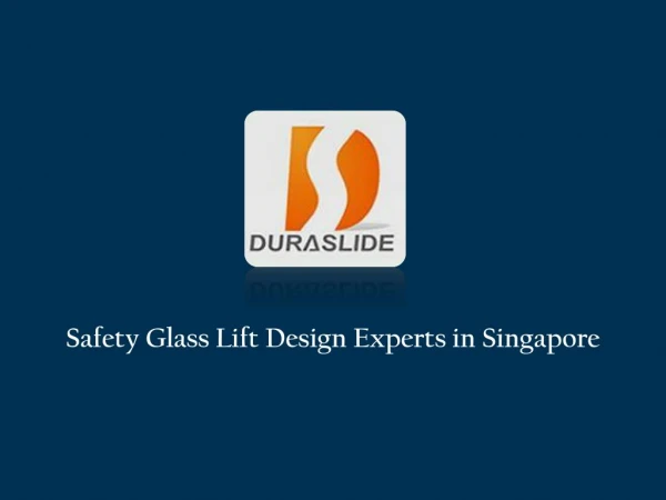 Glass Lift Supplier