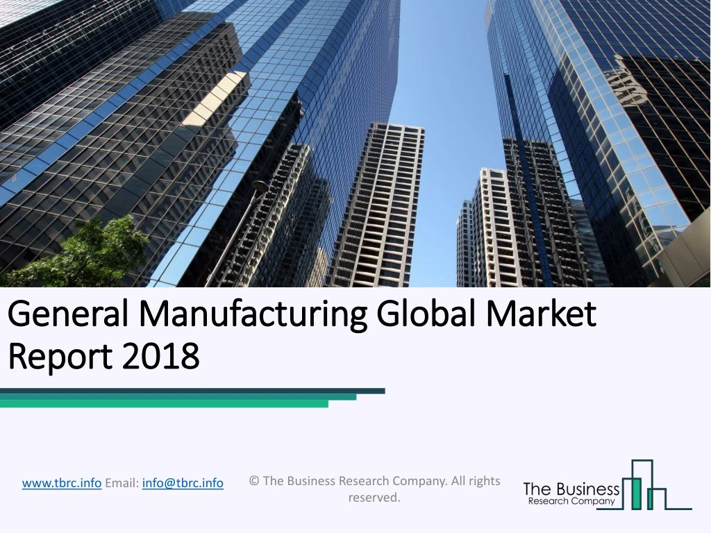 general manufacturing global market general
