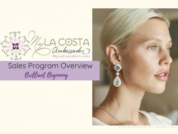 My La Costa Ambassador - Jewelry Consultant
