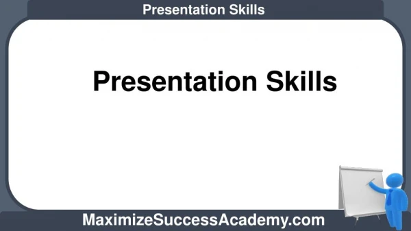 Presentation Skills Training in India