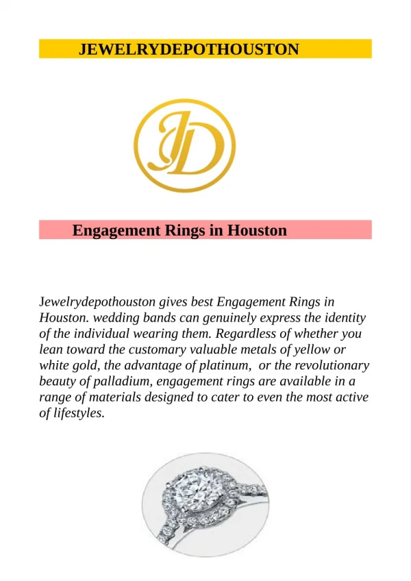 Engagement Rings in Houston