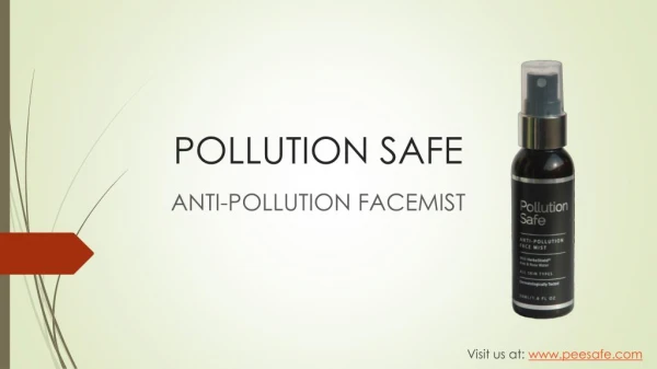 Pollution Safe best anti-pollution face mask(face-mist)