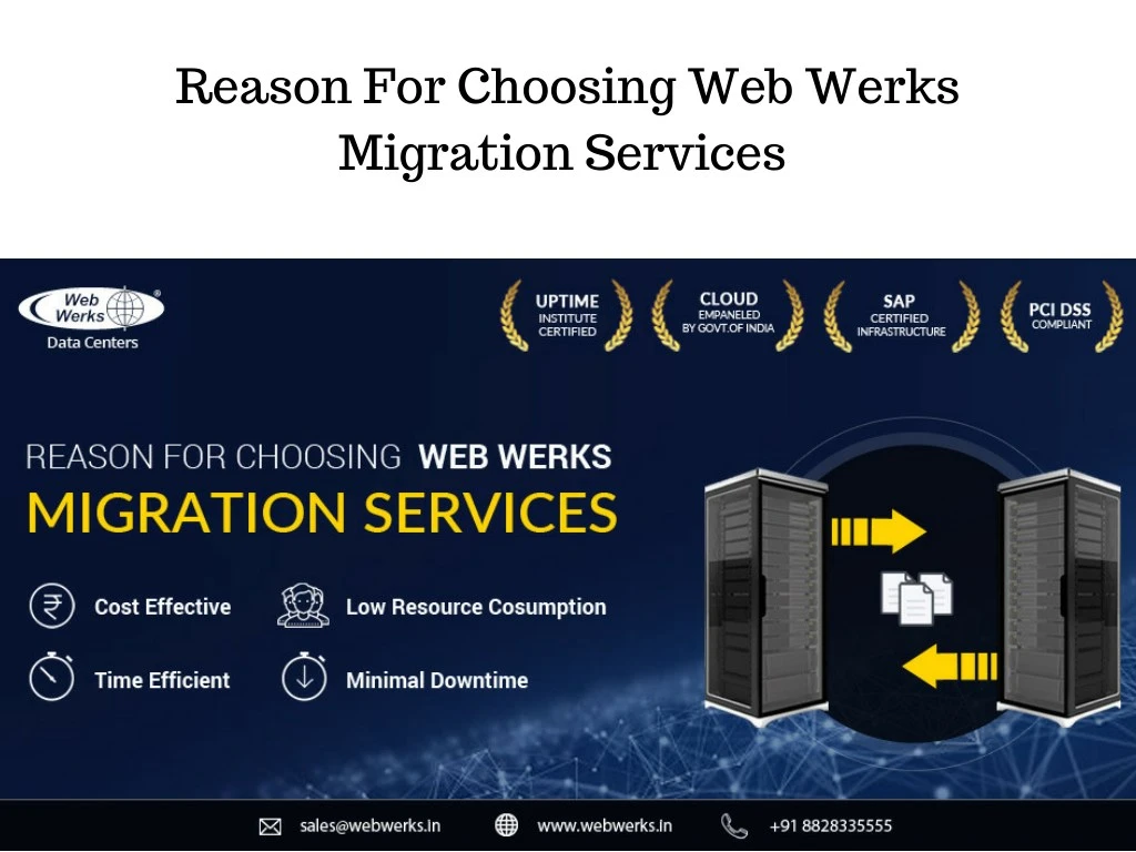 reason for choosing web werks migration services