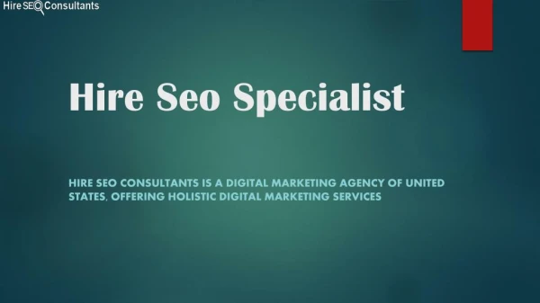 Hire SEO Expert