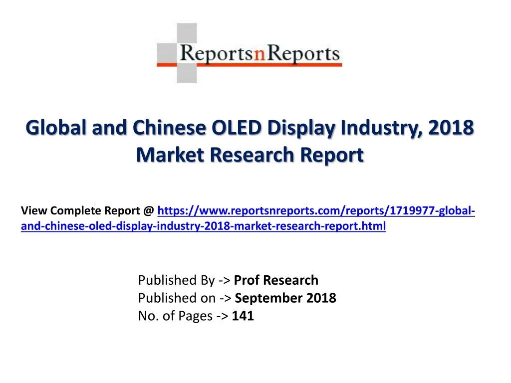 global and chinese oled display industry 2018
