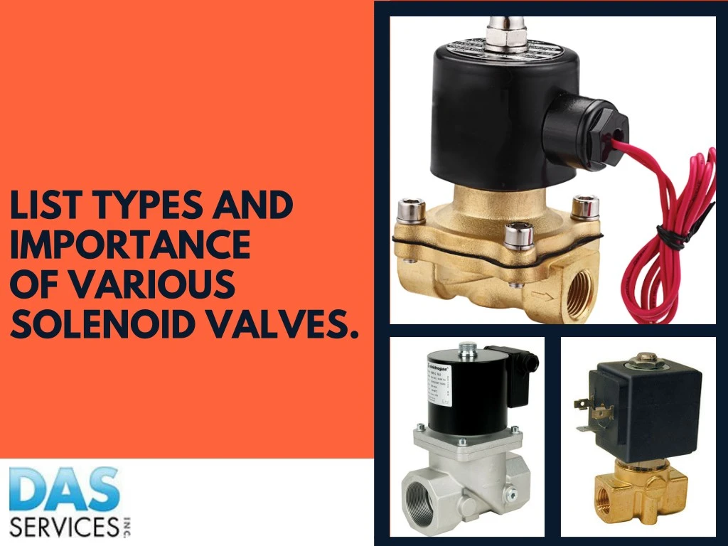 list types and importance of various solenoid