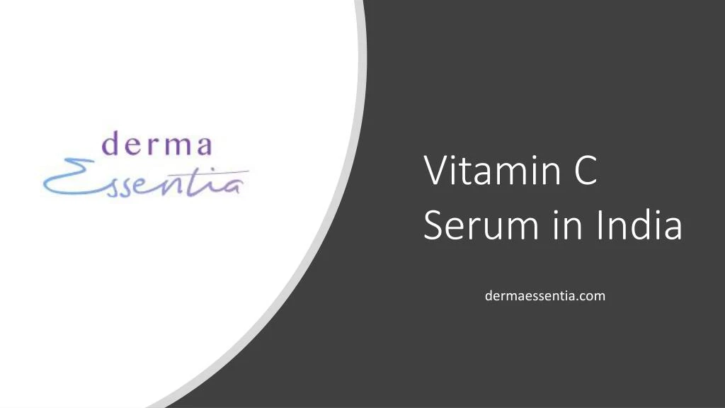 vitamin c serum in india