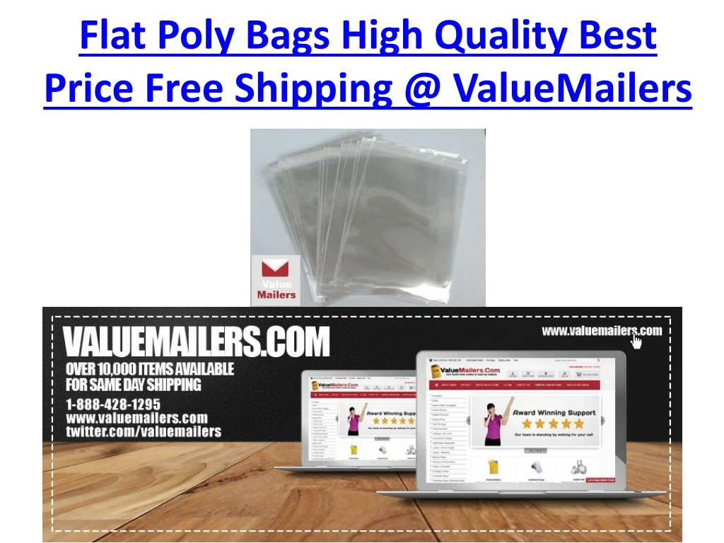 flat poly b ags high quality best price free shipping @ valuemailers