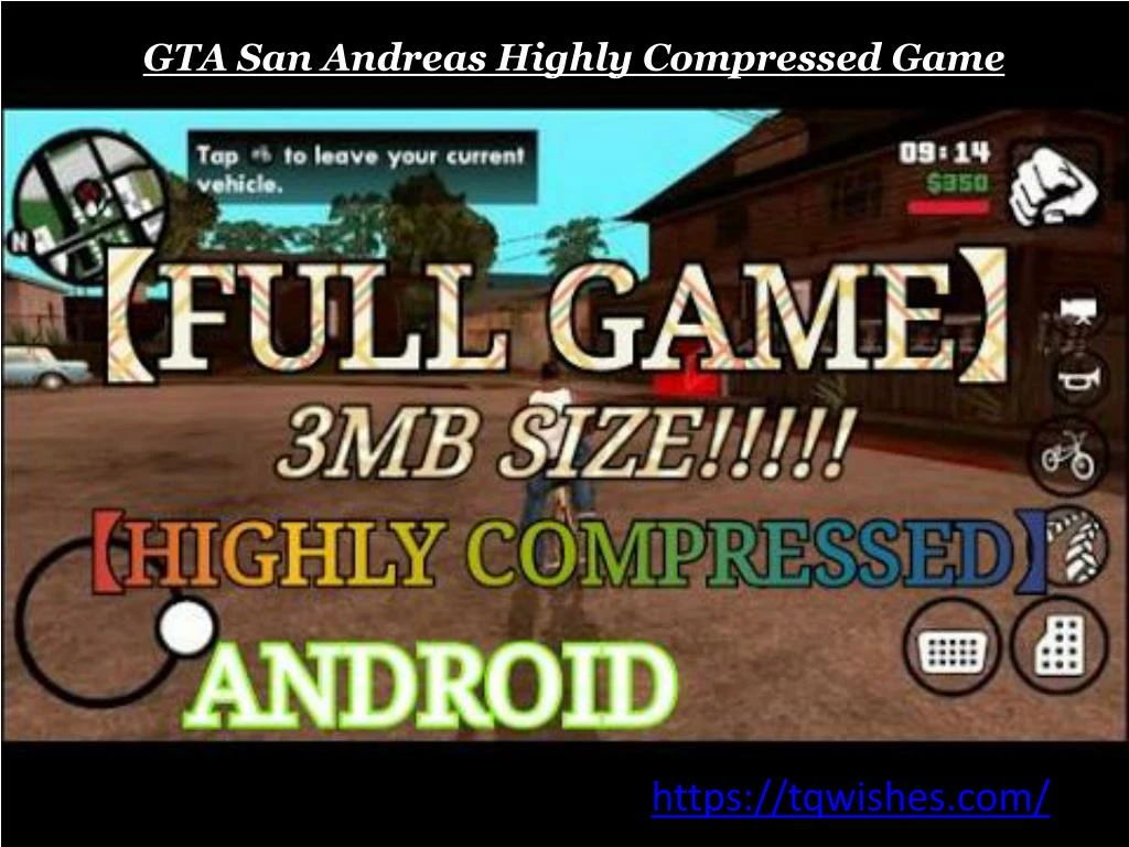 gta san andreas highly compressed game