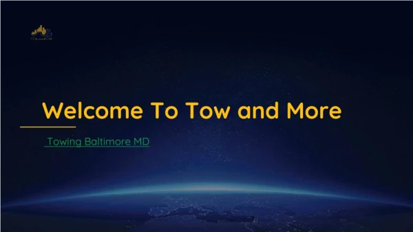 Towing Baltimore MD | Towingbaltimoremd