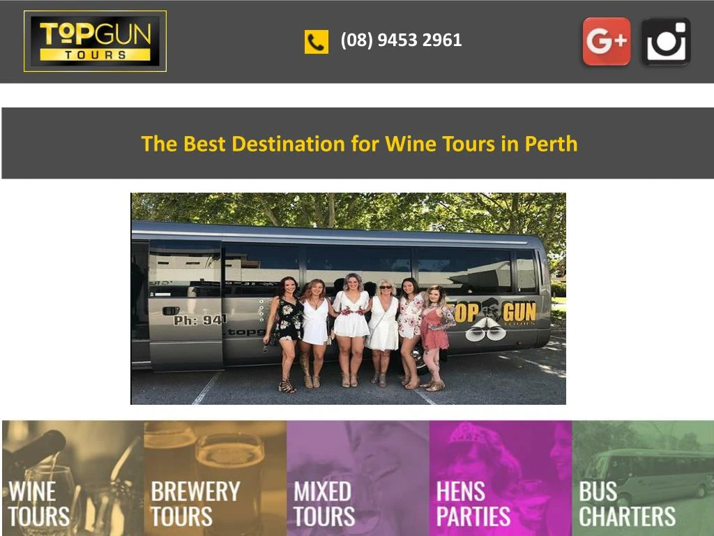 the best destination for wine tours in perth
