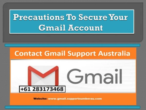 Precautions To Secure Your Gmail Account
