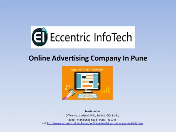 Online Advertisingin Pune, India - Eccentric Infotech