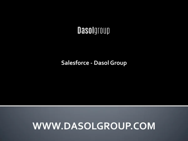 Salesforce - Dasol Group