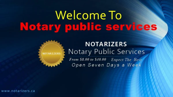 welcome to notary public services