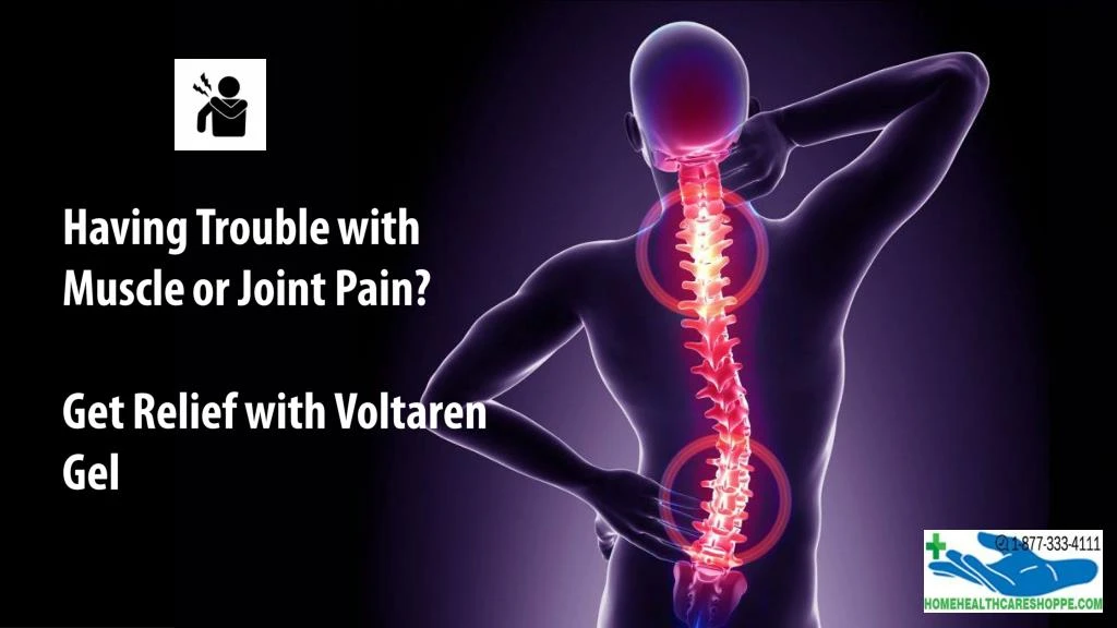 having t rouble with muscle or joint pain