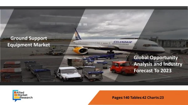 Ground Support Equipment Market 2023: Business Growth, Development Factors, Key Players, Type & Applications, Future Pro