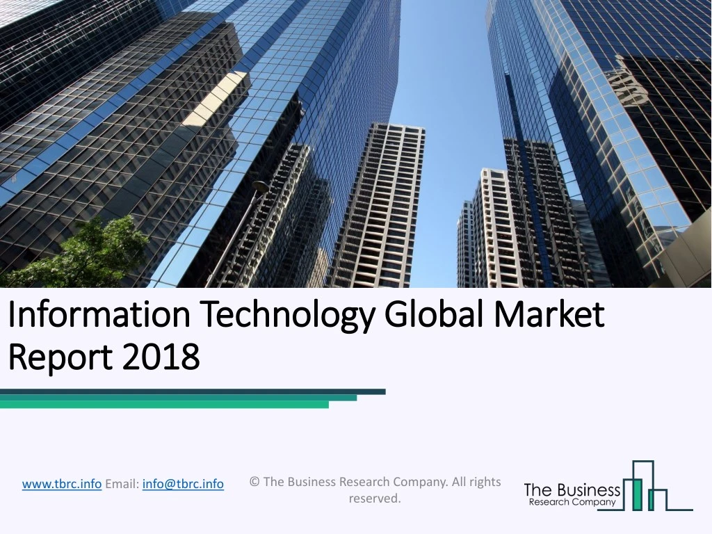 information information technology global market