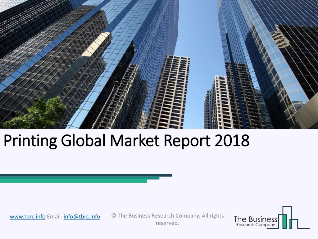 printing global market report 2018 printing