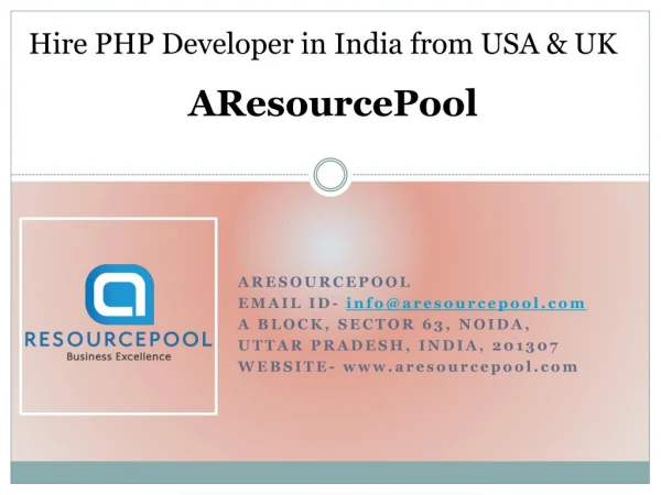 Hire PHP Developer India from USA and UK