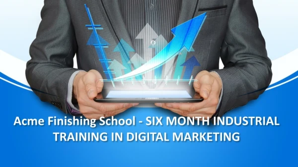 Six/6 months weeks industrial training in Digital Marketing| Digital Marketing Training in Mohali,Chandigarh