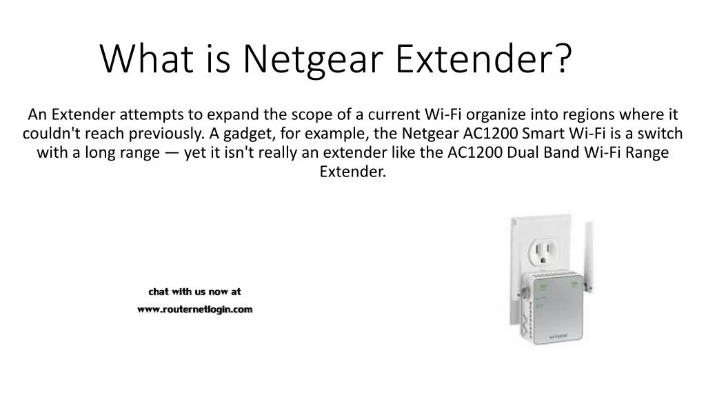 what is netgear extender