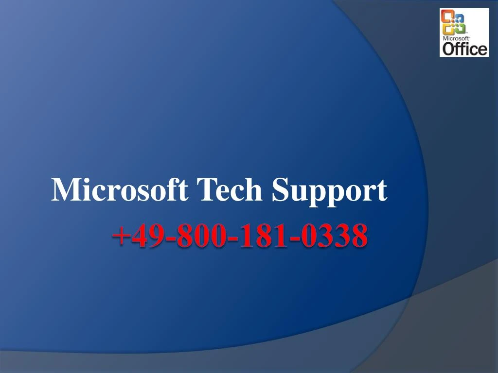 microsoft tech support