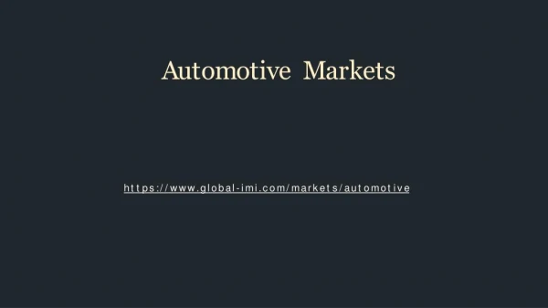 Automotive Marketers