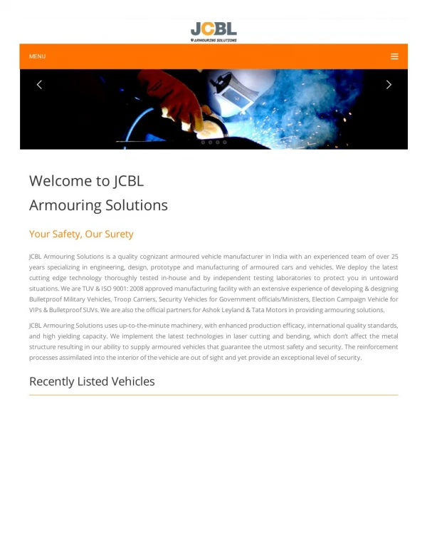 Armoured Cars Manufacturers