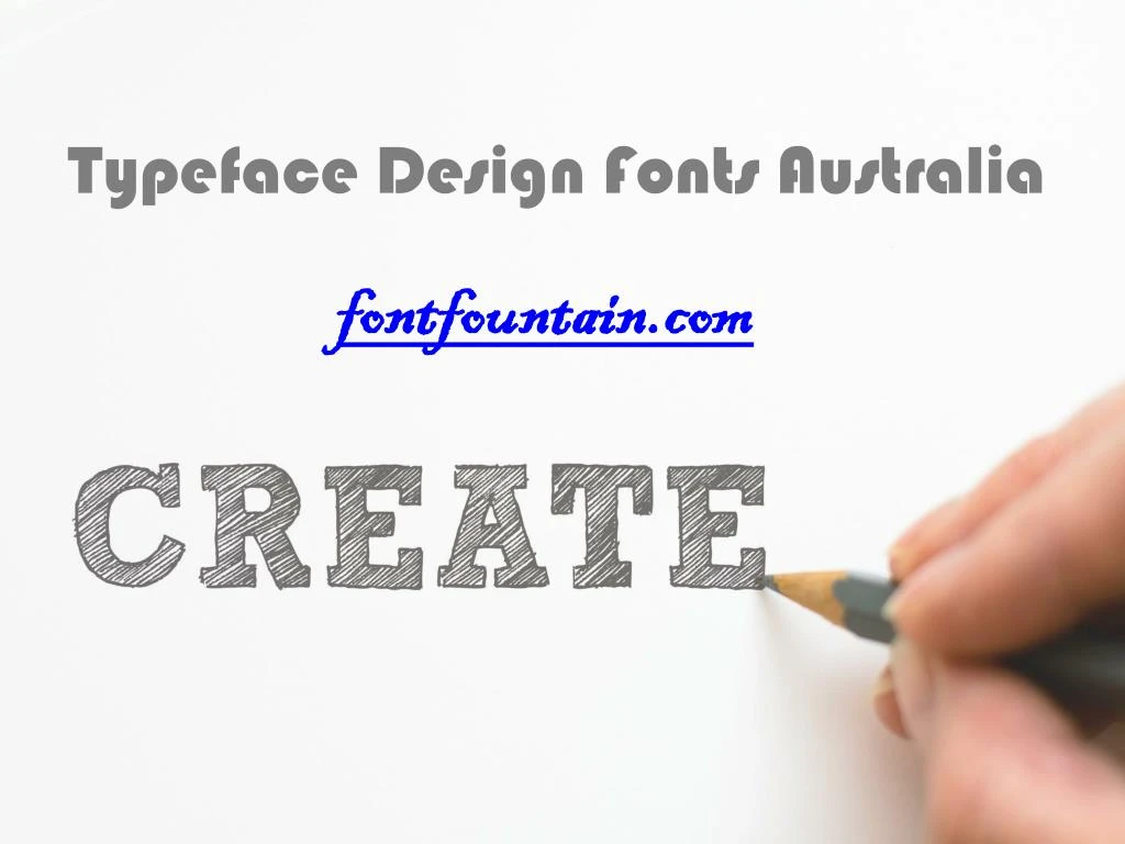 typeface design fonts australia