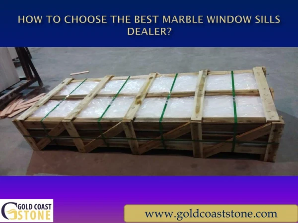Marble Window Sills Dealer