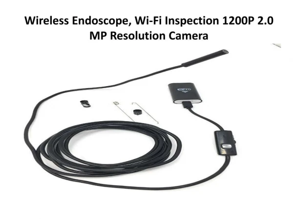 Wireless Endoscope, WiFi Inspection 1200P 2.0 MP Resolutions Camera