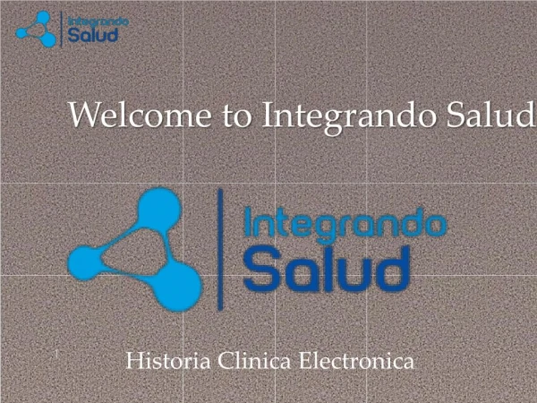 Historia Clinica Electronica - Integrando salud