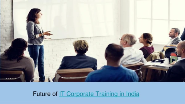 IT Corporate Training in India
