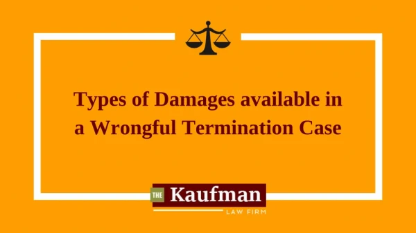 What you can do when terminated wrongfully?